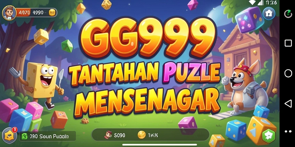 Screenshot GG999 menampilkan gameplay Puzzle yang menarik dan menantang.