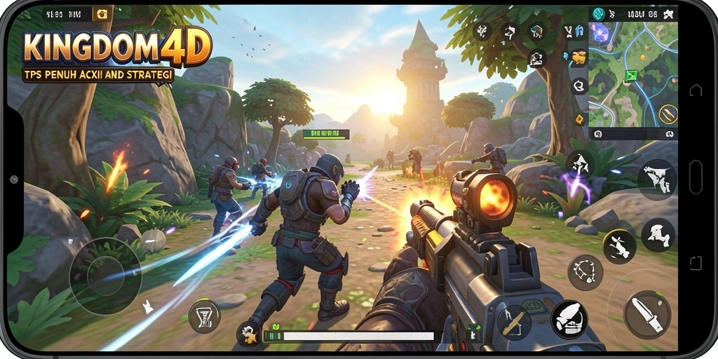 Tampilan tajam dengan aksi seru dari KINGDOM4D.