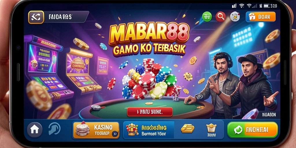 Tampilan gameplay MABAR88 yang menarik dan interaktif.