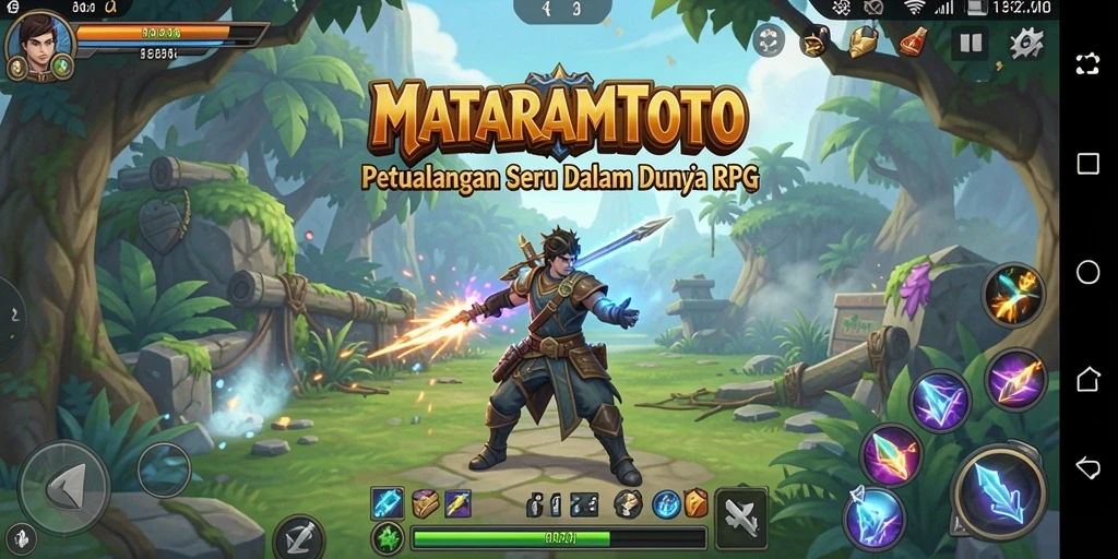 Gameplay seru dengan petualangan RPG yang mendalam.