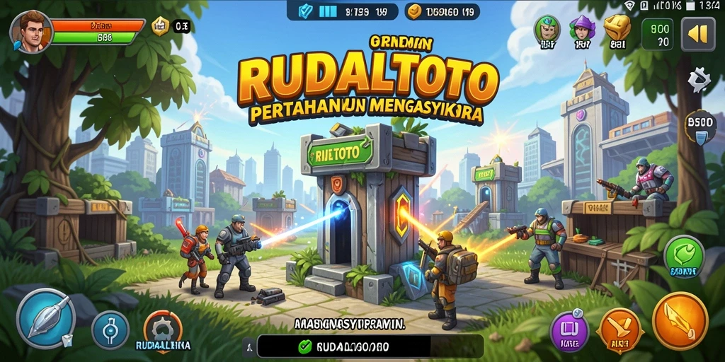 Tangkapan layar dari gameplay RUDALTOTO yang mendebarkan dan menantang.