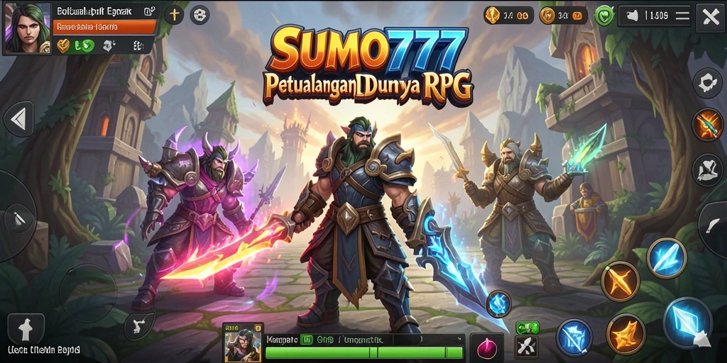 Tampilkan gameplay SUMO777 yang menegangkan dan penuh strategi.